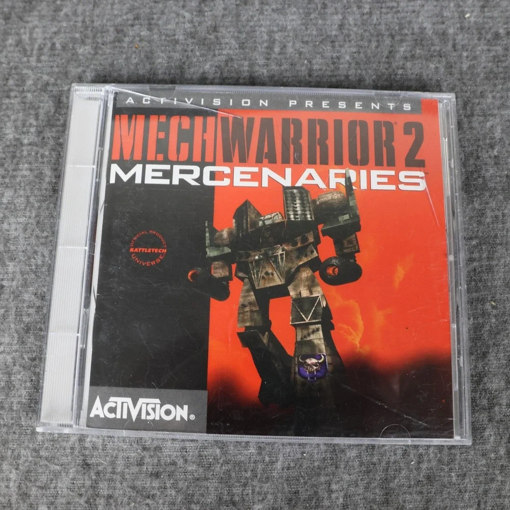 MechWarrior 2 Mercenaries PC CD-ROM Game Activision K-A 1996 MS-DOS Win95